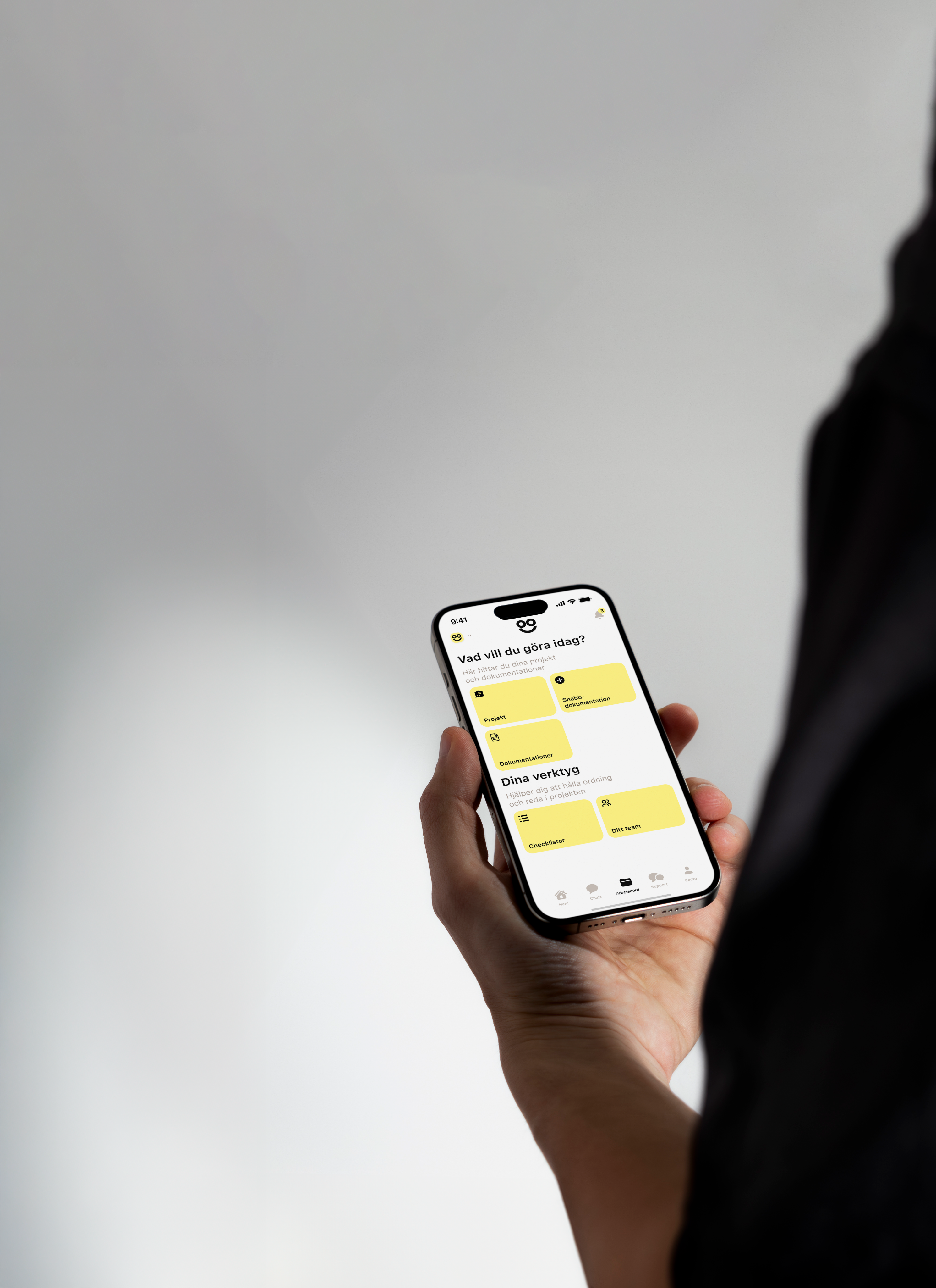 Loociz app i mobilen